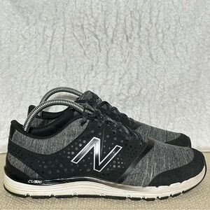 New Balance 577 v4 Womens Grey/Black Cust+ Cross Training Sneakers Shoes SZ 10